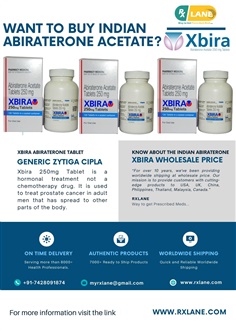 Xbira 250mg Tablet Price Abiraterone Philippines Thailand