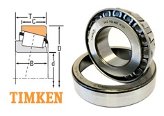 6580 - 6535, Tapered Roller Bearings - TS (Tapered Single) Imperial 