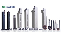 NANOLOY Turning Insert, Grooving Tool, Indexable End Mills, Multifunctional Milling Tools, End Mills, 