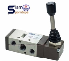 HLV310-S YPC Hand valve 5/2 size 1/8" แฮนด์วาล์ว Pressure 0-10bar 150psi ส่งฟรีทั่วประเทศ