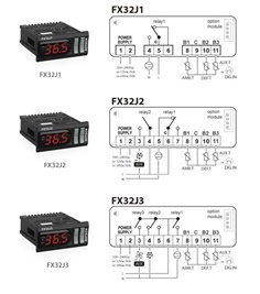 FX32J1, 2, 3 Series Showcase & Coldroom Controller