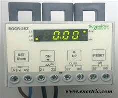 "Schneider" EOCR-3EZ Digital Protection 0.5 - 60 A , 3CT , Coil 220VAC ( 11 - 960 A With External CT ) Ground Fault	