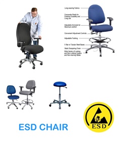 เก้าอี้กันไฟฟ้าสถิตย์ (ESD CHAIR)