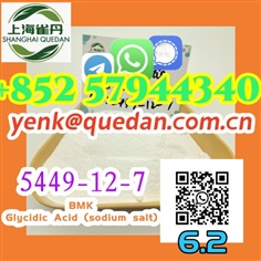 5449-12-7,BMK Glycidic Acid (sodium salt) +852 57944340  China factory 