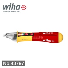 ปากกาเช็คไฟฟ้า Wiha รุ่น Non-Contact 43797 (มีไฟฉายในตัว)
