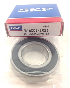 SKF W6005 2RS1 Stainless Steel Shielded Deep Groove Ball Bearing 25x47x12mm. W6005-2RS1