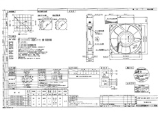 IKURA Electric Fan LTHF1A1-A03-4201 Series