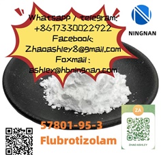 cas 57801-95-3 Flubrotizolam Factory wholesale supply, competitive price!