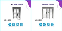 Full height turnstile (LB-Q02BD / LB-Q02BS)