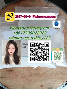 CAS 2647-50-9   Flubromazepam High quality Organic Chemicals