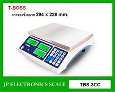 เครื่องชั่งดิจิตอล3กิโลกรัม เครื่องชั่งนับชิ้นงาน3kg ความละเอียด0.1g ยี่ห้อ T-BOSS รุ่น TBS-3CC