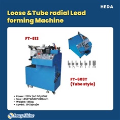 Loose & Tube radial Lead Forming Machine