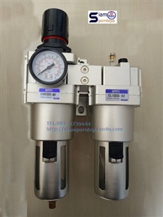 EC5010-06 Semax(EMC) Filter regulator 2 unit size 3/4" รองรับแรงดัน 0-10 bar(kg/cm2) 150psi ใช้กรอง ระบาย น้ำ ลม ในระบบลม ราคาถูก ทนทาน จากใต้หวัน