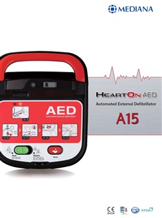 เครื่องกระตุกหัวใจด้วยไฟฟ้า (Automated External Defibrillator/AED), Brand: Mediana, Model: Heart On AED A15 
