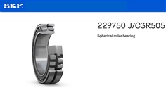 229750 J/C3R505 Spherical roller bearing แบริ่งลูกกลิ้งทรงกลม 130 x 220 x 73 มิลลิเมตร