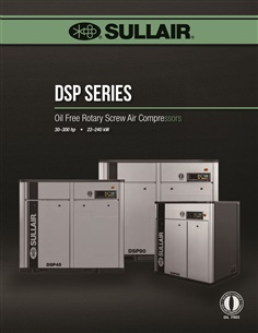 SULLAIR DSP Series Oil Free Screw Air Compressors