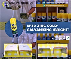 SP30 Zinc Cold Galvanizing สเปรย์กันสนิม(สีบรอนซ์เงิน) ป้องกันสนิม เก็บงานชุบสารกันสนิม พ่นรอยเชื่อม ทนความร้อนสูง-ติดต่อฝ่ายขาย(ไอซ์)0918157073ค่ะ 