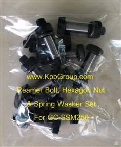 SEISA Reamer Bolt, Hexagon Nut & Spring Washer Set For GC-SSM250