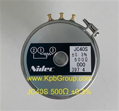 NIDEC Potentiometer JC40S 500 0.3%