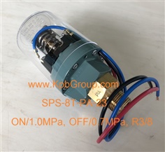 SANWA DENKI Pressure Switch SPS-8TP-PA-23, ON/1.0MPa, OFF/0.7MPa, R3/8, BsBM