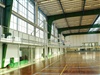 Gymnasium โรงยิม vs ท่อลมแอร์ผ้า (Fabric air duct, Textile duct, Air Sock)