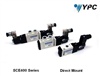 YPC- 3/2,,5/2, 5/3 Solinoid Valves  SCE400D  Series Direct Mount Type