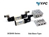 YPC- 3/2,,5/2, 5/3 Solinoid Valves  SCE400B  Series Sub Base Type