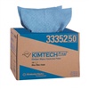 KIMBERLY-CLARK รุ่น Kimtex Wipers, Blue (Brag*Box) กระดาษเช็ดอุตสาหกรรมสำหรัีบงานเฉพาะ