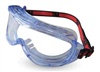 3M NO.1623 แว่นตานิรภัย Full-View Safety Goggle,Clear Frame,Anti-Fog Clear Lens