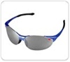 3M NO.1752 แว่นตาริภัย Crystal blue flame with mirror indoor/outdoor lens