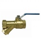 PN20 Ball Valve With Y-Strainer (BSPT Screwed End)