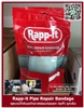 RAPP-IT ชุดซ่อมท่อแตกร้าว เทปซ่อมท่อพันท่อที่มีการรั่วซึม ทนแรงดันสูง เช่น ท่อพีวีซี ท่อไฟเบอร์ฯ ท่อโลหะ