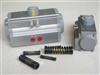 pneumaitc valve actuator AT seri,spring return pneumatic actuator