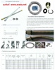 [002-A] DIY,Stainless Steel Corrugate hose, Assembly with Ring and Nut