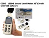 130DB  Sound Level Meter 30?130 dB with USB sofware