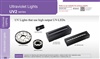 High-output UV LED Light Units