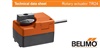 Rotary actuator for 2-way and 3-way ball valves