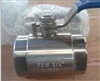 2PC F304 thread NPT forged steel ball valve 800LB