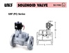 UNI-D 2 way solenoid valve for steam , flange type