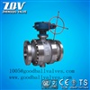 3pc casting trunnion ball valve