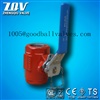 high pressure oil-field ball valve with 6000PSI