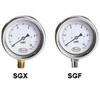 Stainless Steel Low Pressure Gage Series SGX & SGF