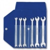 Small double open ended spanner set 6 pieces 