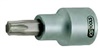 Bit socket for TX screws on the brake calliper