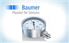 BAUMER Mechanical pressure guage: MEX5/MEM5