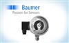 BAUMER Mechanical pressure guage: MS5/MR5 