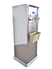 ตู้ทำน้ำร้อน - น้ำเย็น สแตนเลส ขวดคว่ำ, เครื่องทำน้ำน้ำร้อน -น้ำเย็น สแตนเลส ขวดคว่ำ (ฟรีขวดคว่ำขนาด 18 ลิตร)