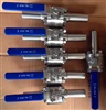 3PC F316 Forged Ball Valve with Extended Pipe