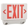 Exit Sign ABS LED 2W, 9-1/2in. H, Red (LUMAPRO)