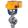 Electric V Type Ball valve รหัสสินค้า DHBV-E-4